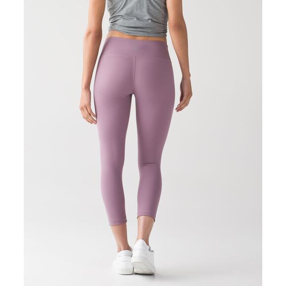 Lululemon Wunder Under Crop (Hi-Rise) Luxtreme 28" Size: 6 - Picture 1 of 7